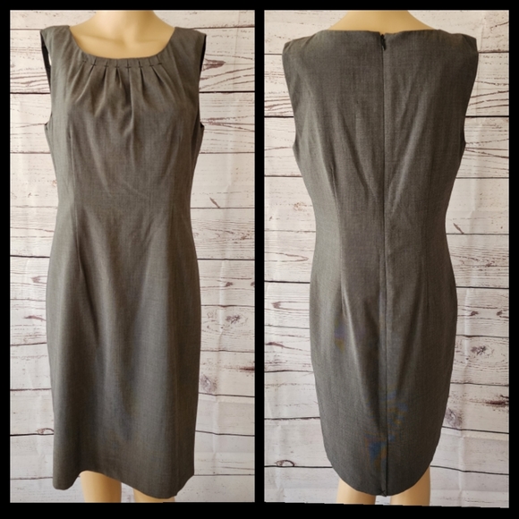 Calvin Klein Dresses & Skirts - Calvin Klein Gray Sleeveless Dress 6